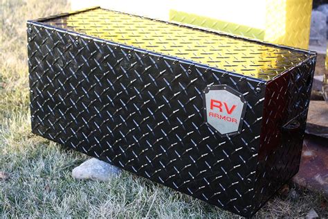 metal rv battery boxes|lockable rv double battery box.